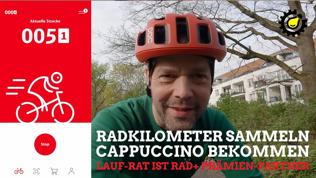 Rad und Cappuccino statt Auto und Stau &ndash; LAUF-RAT ist DB Rad+ Pr&auml;mienpartner