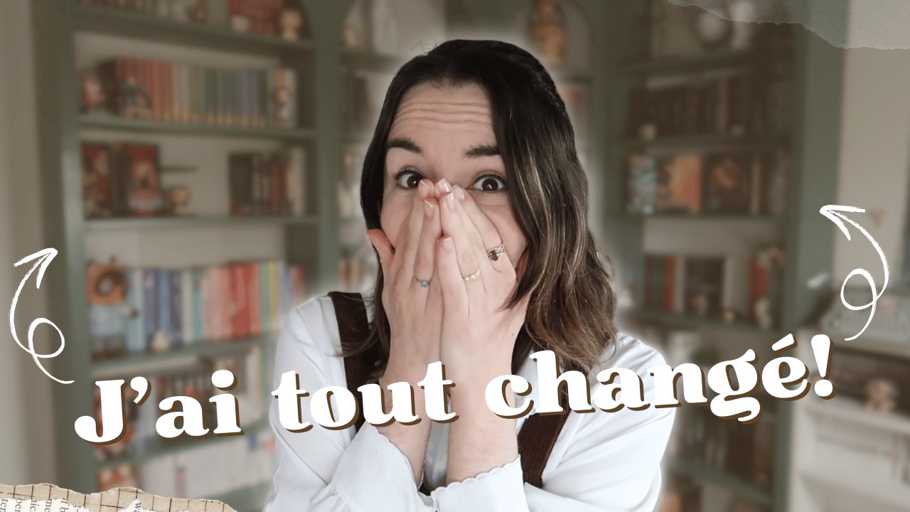 🛠️ Je construis ma bibliothèque de REVE  !📚✨  | Je change tout ! 🛠️