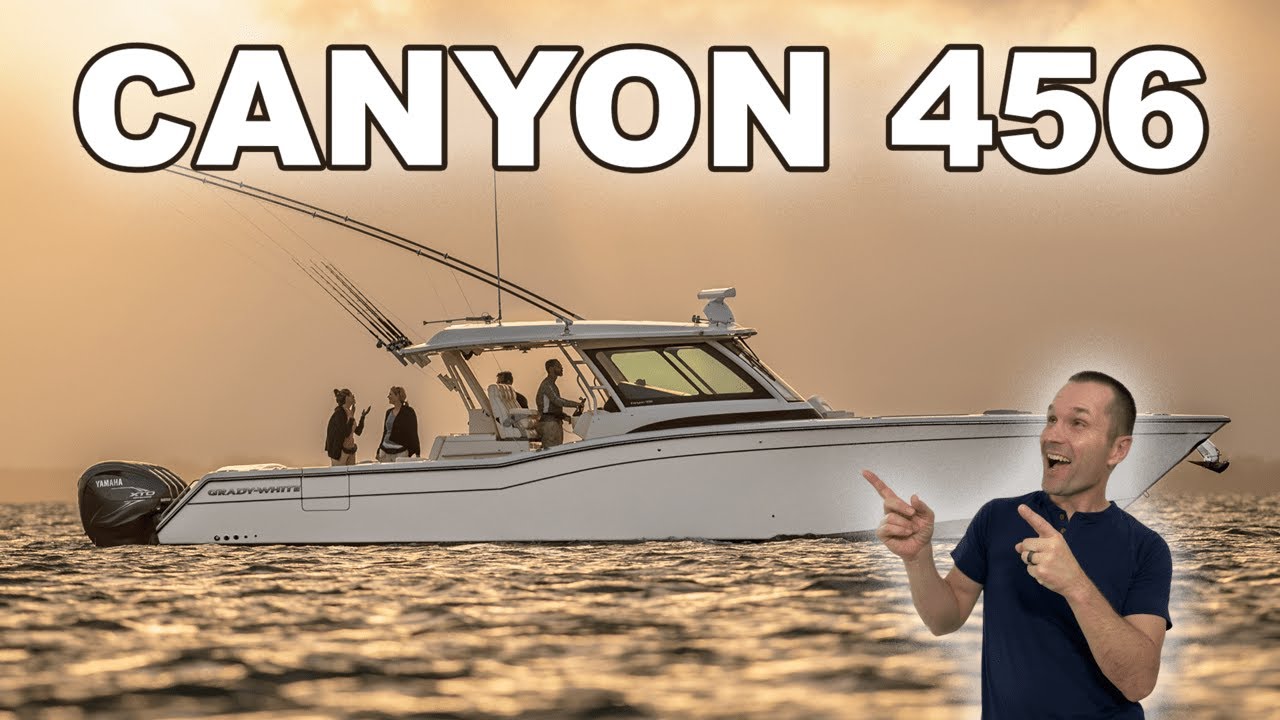 Best Grady White Boat EVER?? Review of the STUNNING $1.8 Million Canyon 456 Center Console