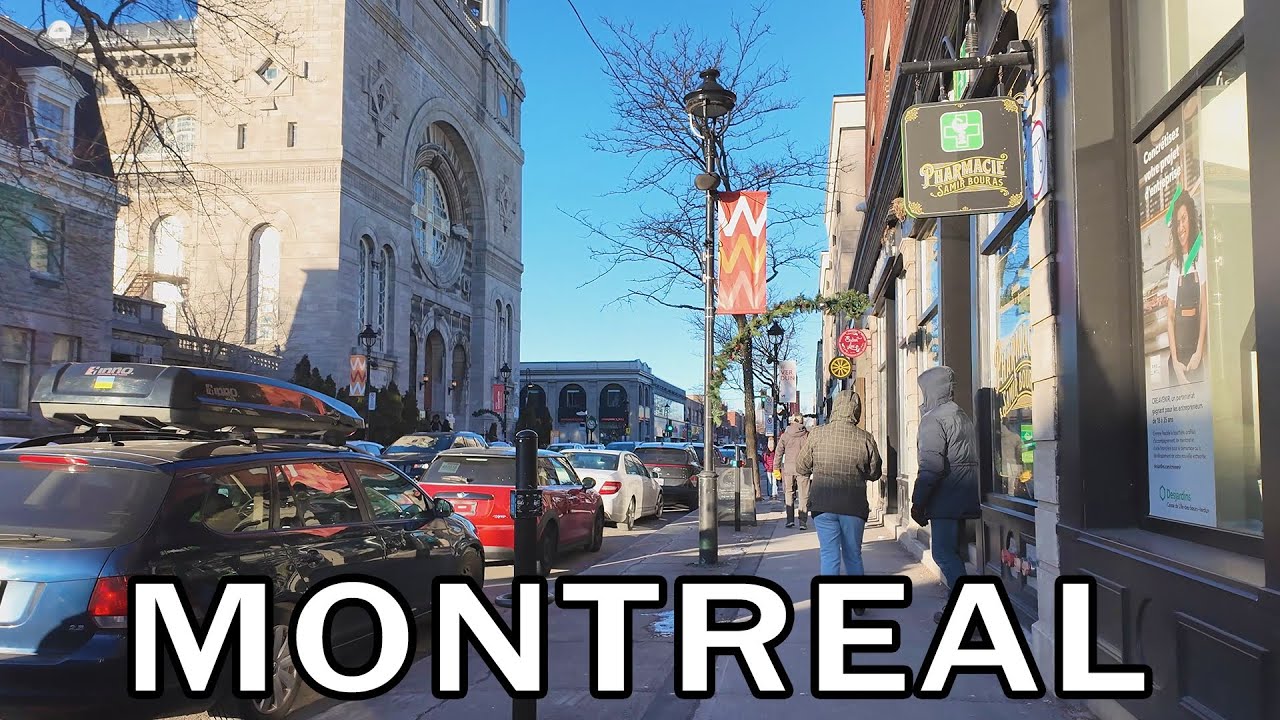 Verdun Walking Tour - Montreal Quebec - December 2024