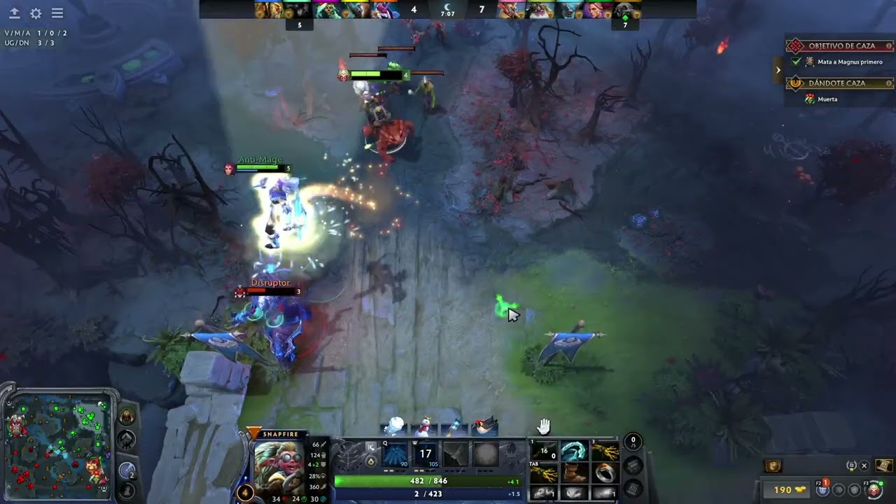 Nunca subestimes a una abuelita - Dota 2