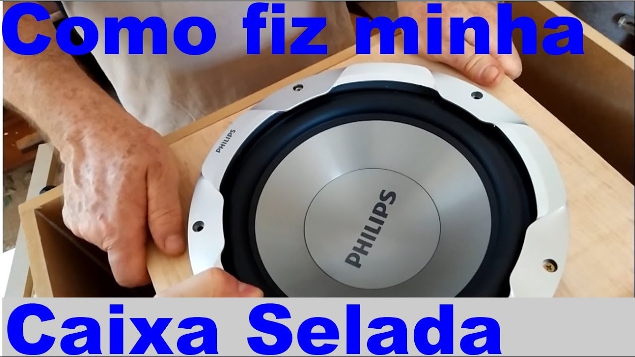 Como fiz minha caixa selada