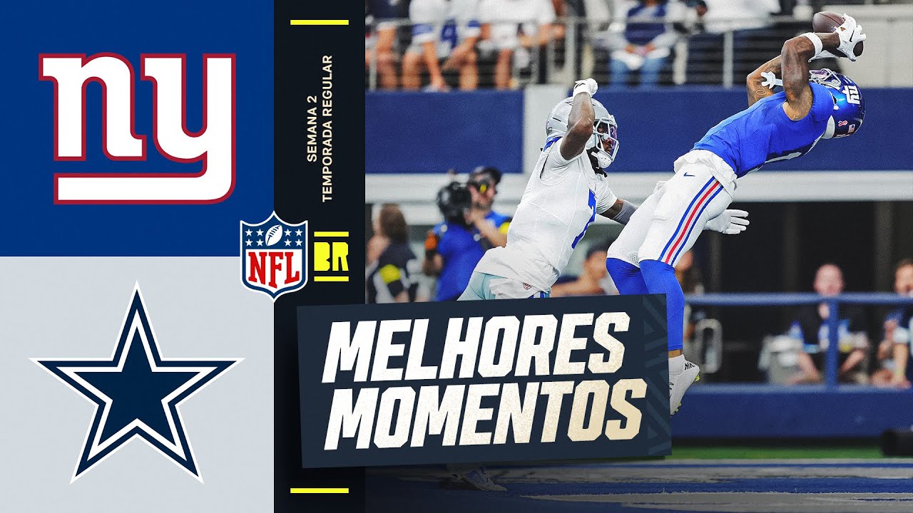 SEMANA 2 | Dallas Cowboys vs New York Giants | Melhores Momentos | NFL 2025
