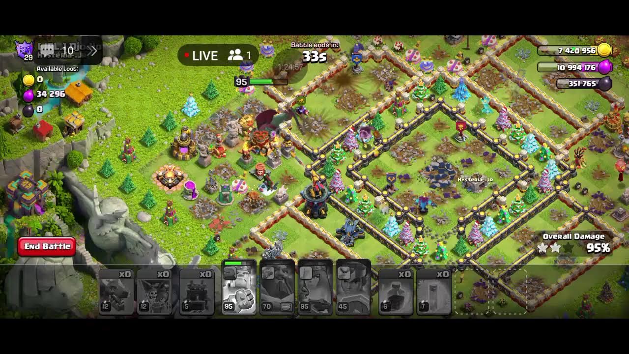 clan war league and walling mode @clashofclan🌏