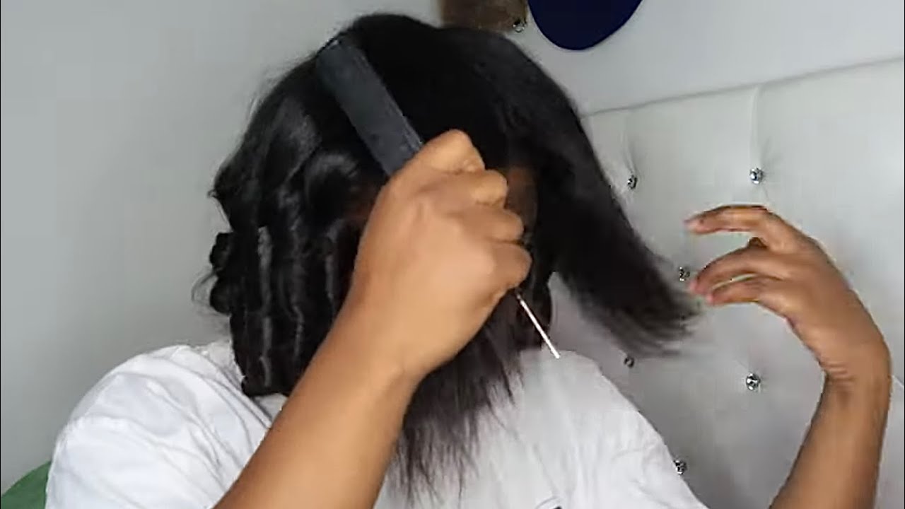 HOW TO DO FLAT IRON CURLS ON NATURAL HAIR