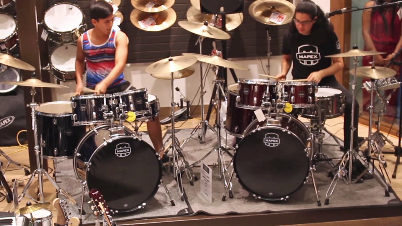 Duelo de batería con Javier Honorio Drum Off MAPEX