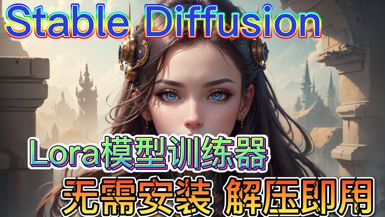 【ai绘画】保姆式Lora模型训练器 无需安装 解压即用 再也不怕各种报错啦
