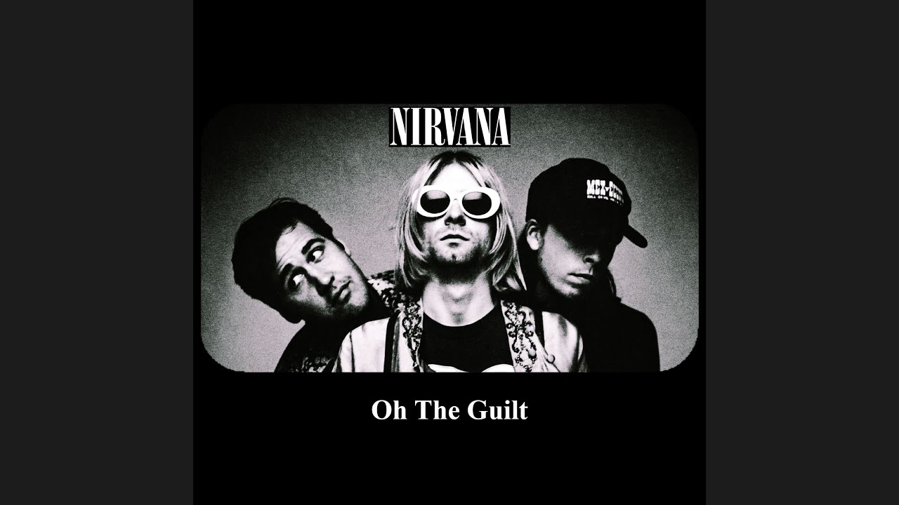 Nirvana Oh The Guilt guitar backing track with Vocals