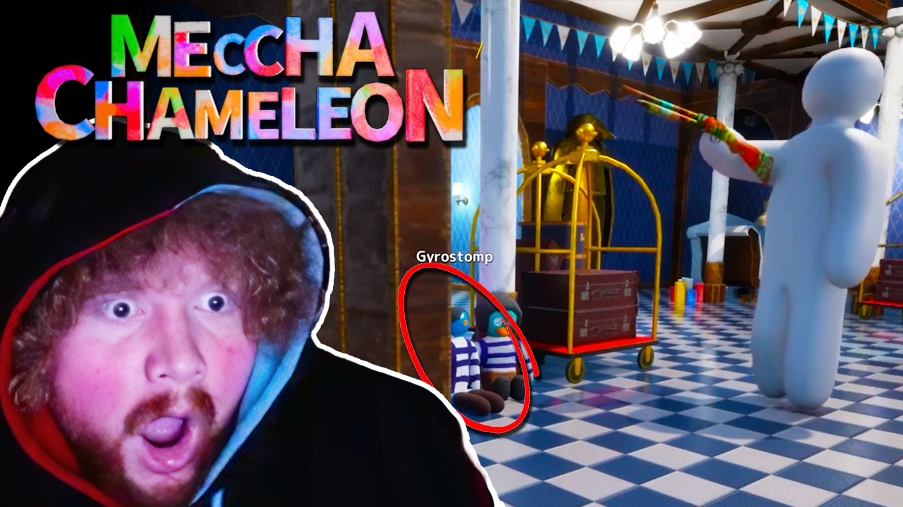 Самые смешные моменты игры Caseoh в Meccha Chameleon!