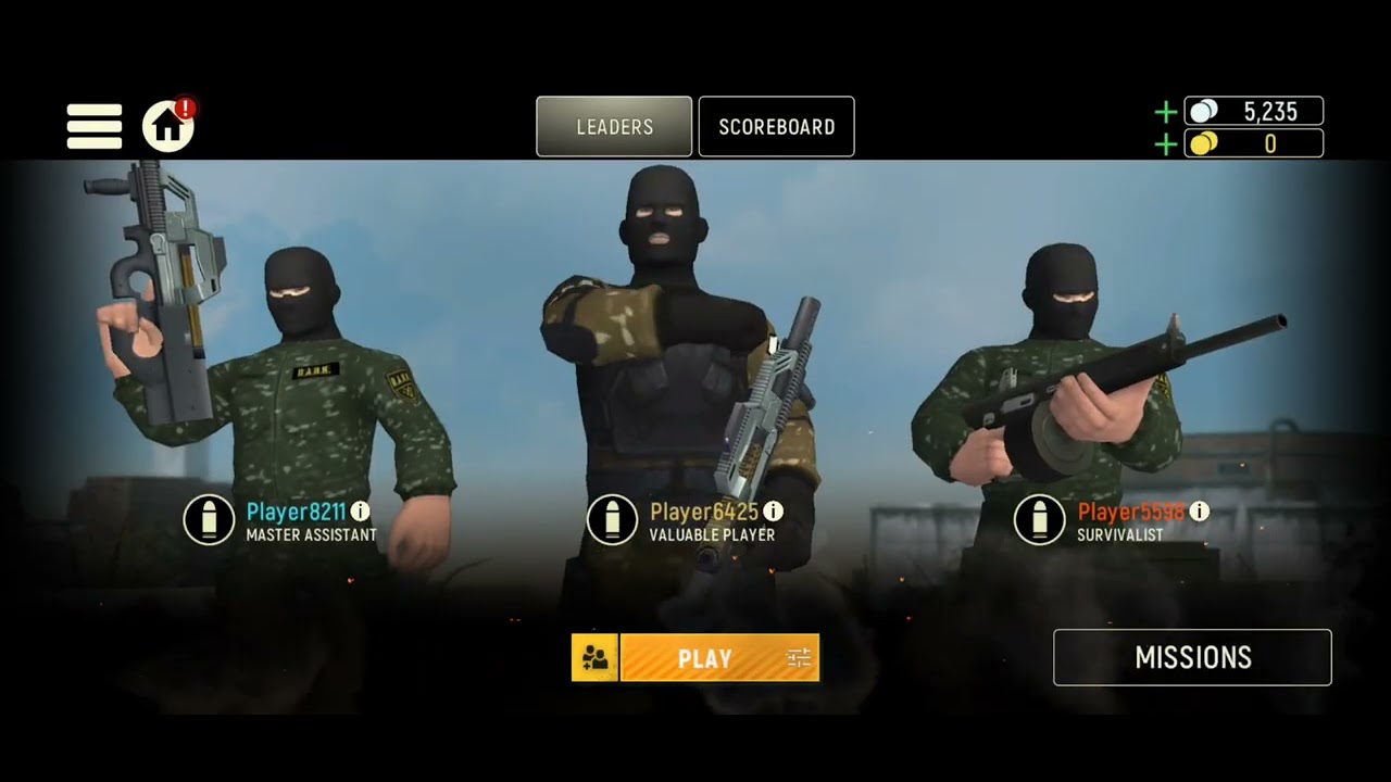 Tacticool: Геймплей тактических огневых игр