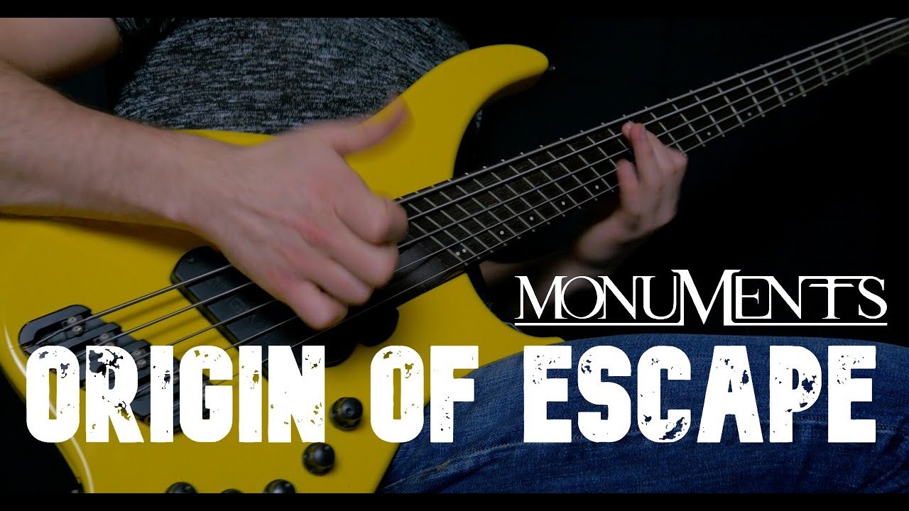 MONUMENTS - Origin Of Escape (Bass Playthrough)