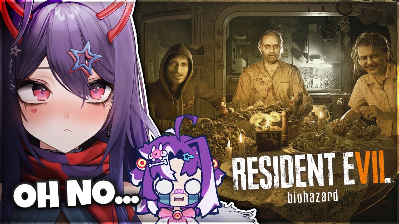 Нуми пытается выжить в Resident Evil 7 вместе с @MichiMochievee