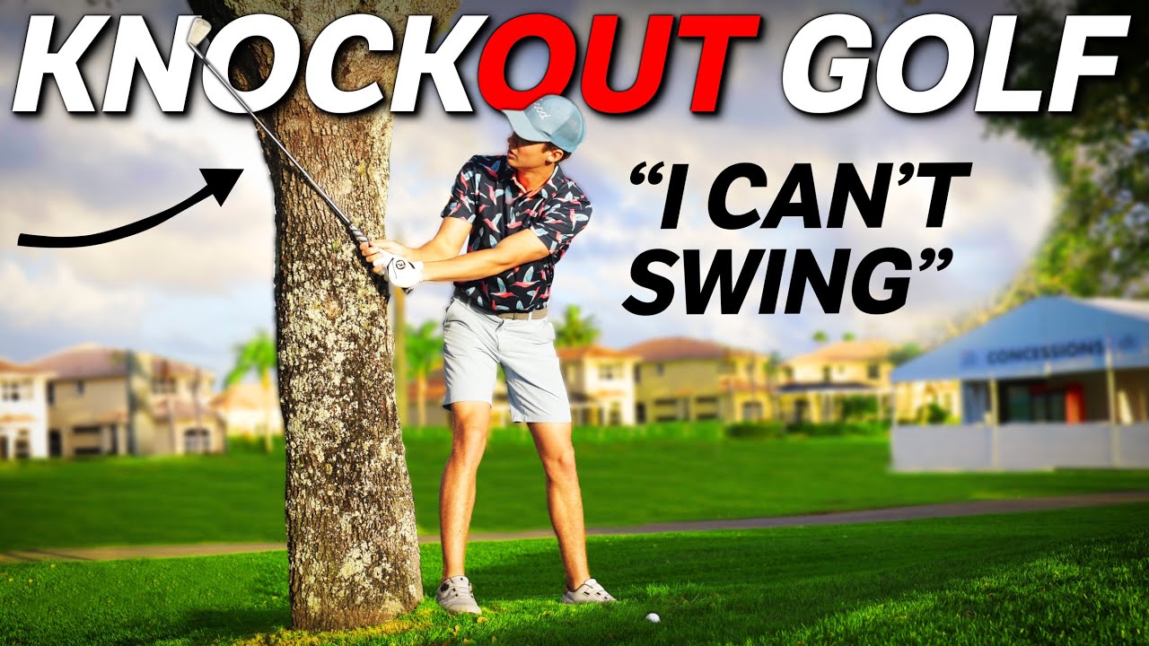 We Played The Hardest Golf Holes On The PGA Tour | Knockout Challenge