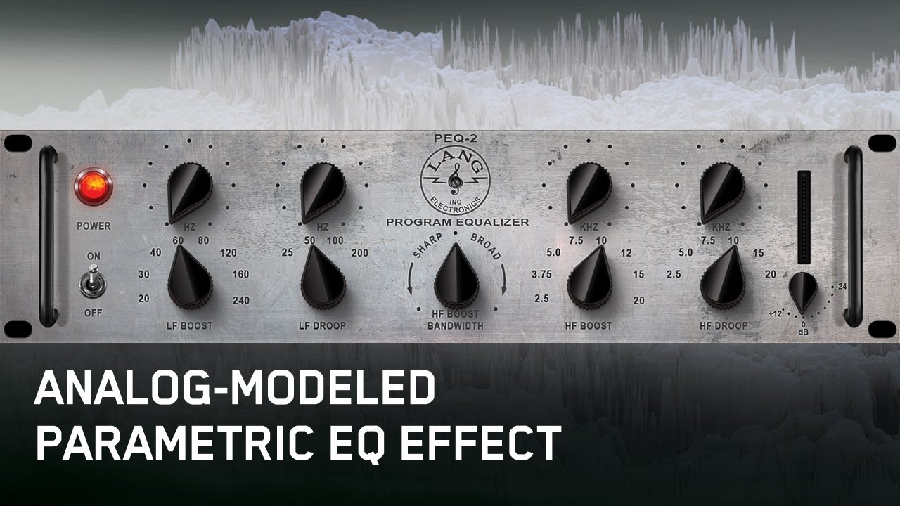 LANG-PEQ2 | Solid-state Parametric Equalizer Recreation | Real-time Effect