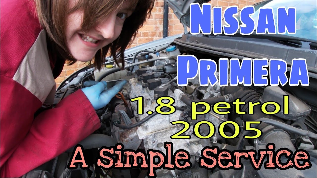 NISSAN PRIMERA - 2005 1.8 Petrol.  Simple Service .