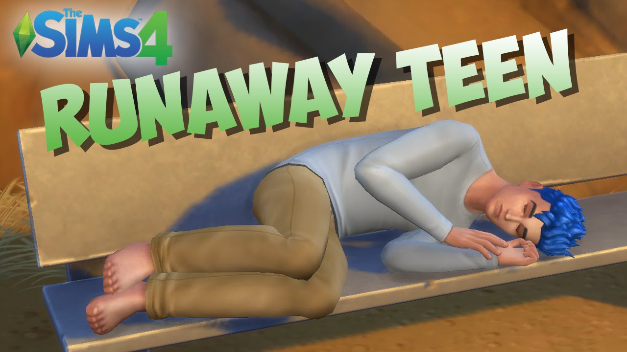 The Sims 4: RUNAWAY TEEN CHALLENGE - Ep. 1
