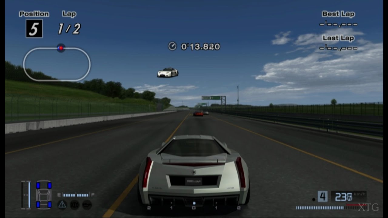 [#347] Gran Turismo 4 - Cadillac CIEN '02 PS2 Gameplay HD