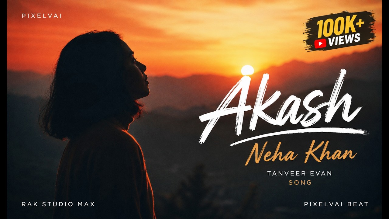 Tanveer Evan - Akash (আকাশ) | Female Version | Neha Khan | Bangla Cover 2026 | RAK Studio Max