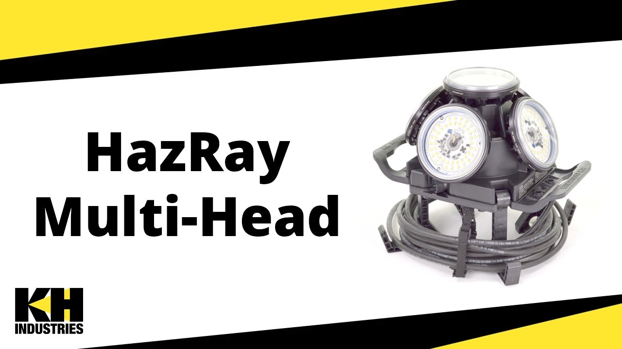 HazRay Multi Head Hazardous Location Lighting | Explosion Proof & Lightweight | KH Industries 1 6 21