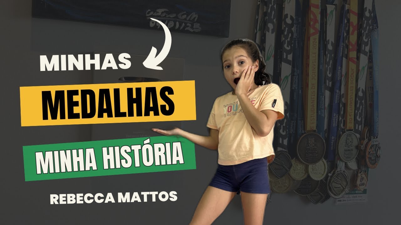 Minhas medalhas 🥇 #ginasticaartistica #gymnast #ginasta #rebeca