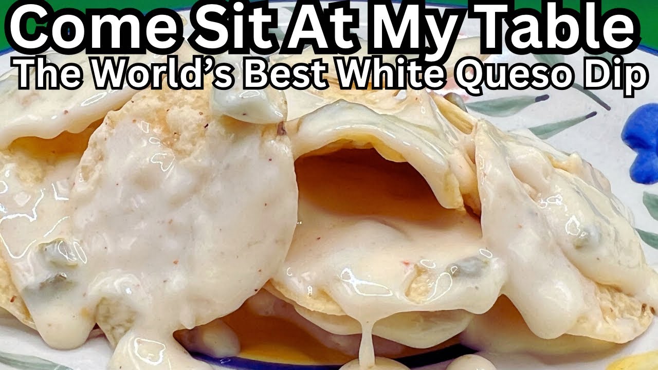 The World’s Best White Queso Dip - Easy to make and tastes delicious!  Always a crowd favorite!