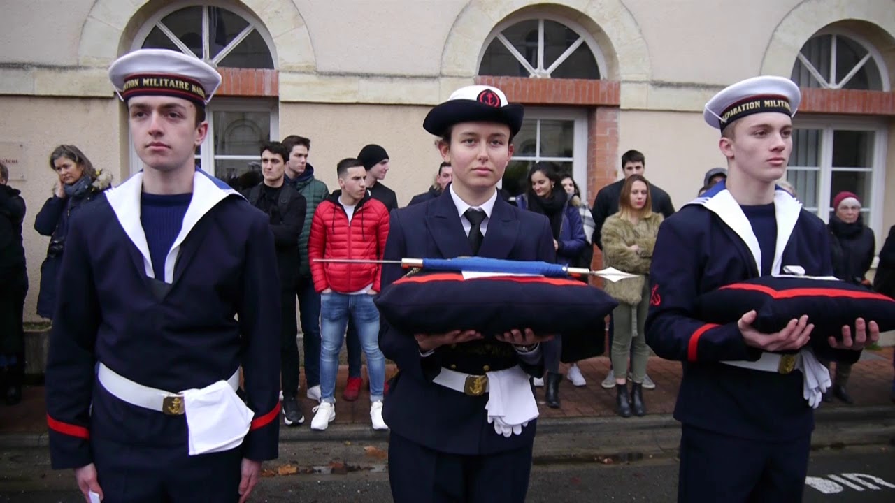 CEREMONIE REMISE DU FANION PMM bordeaux fevrier 2019