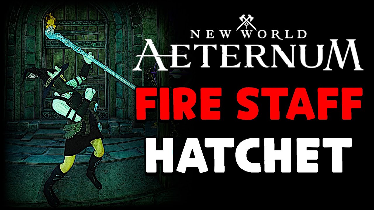 New World Aeternum - Inferno and Hatchet (glass cannon build) 🔥PvP🔥