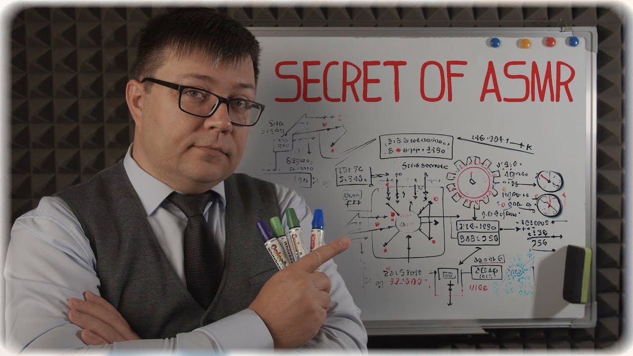 ASMR PROFESSOR - THE SECRET OF TINGLES REVEALED! - An Inaudible lecturer about TINGLOLOGY for SLEEP
