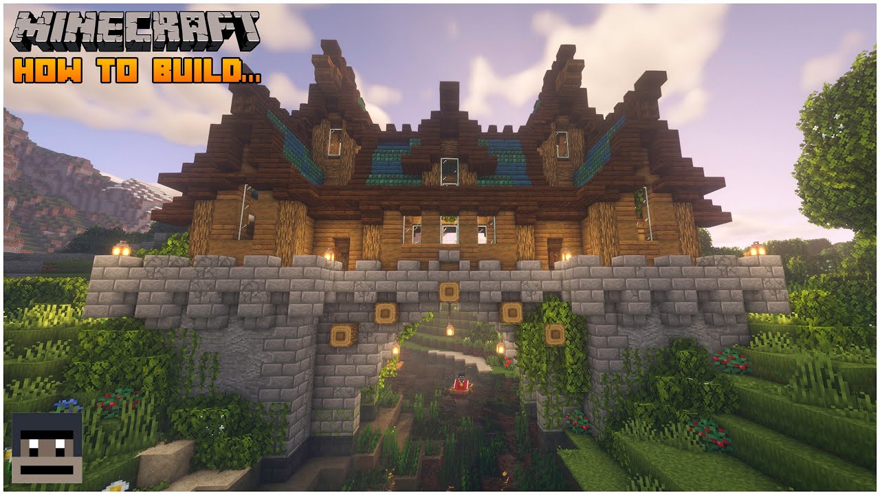 Minecraft: Обучающее видео по дому на мосту