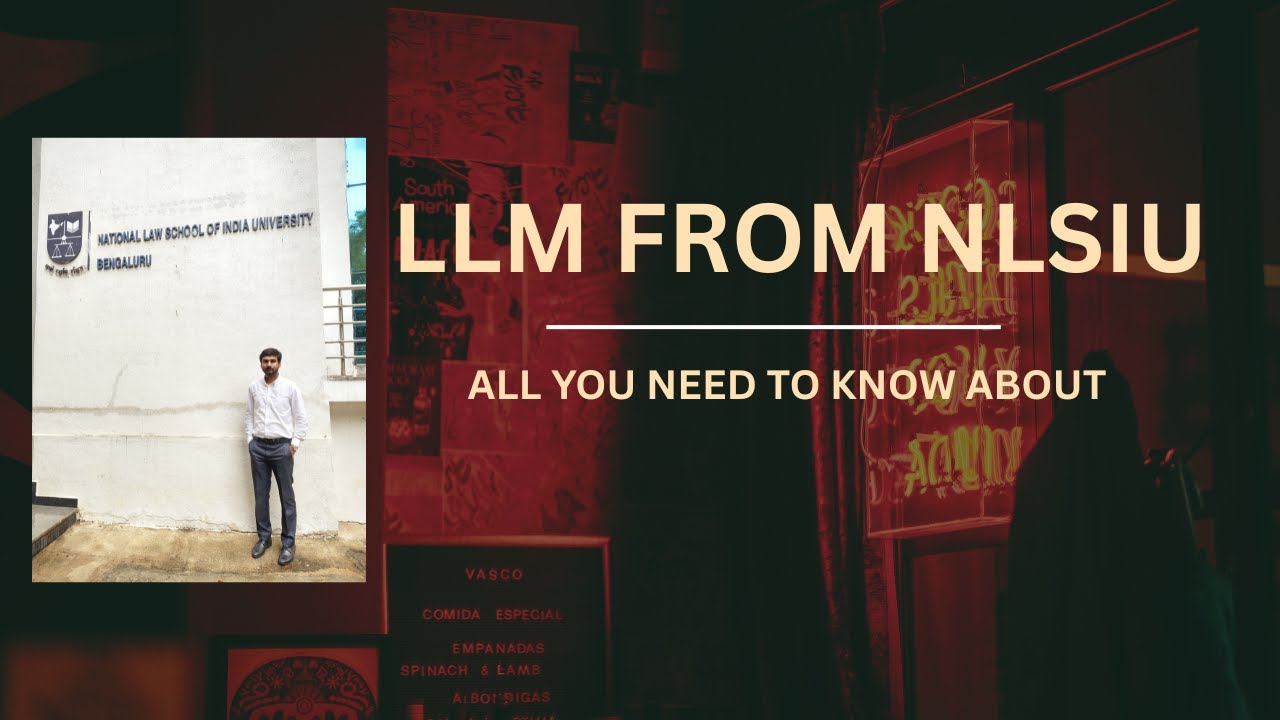 LLM FROM NLSIU (My Personal Experience) #law #nlsiu #llm #supremecourt #clatpg2026 #unacademy.