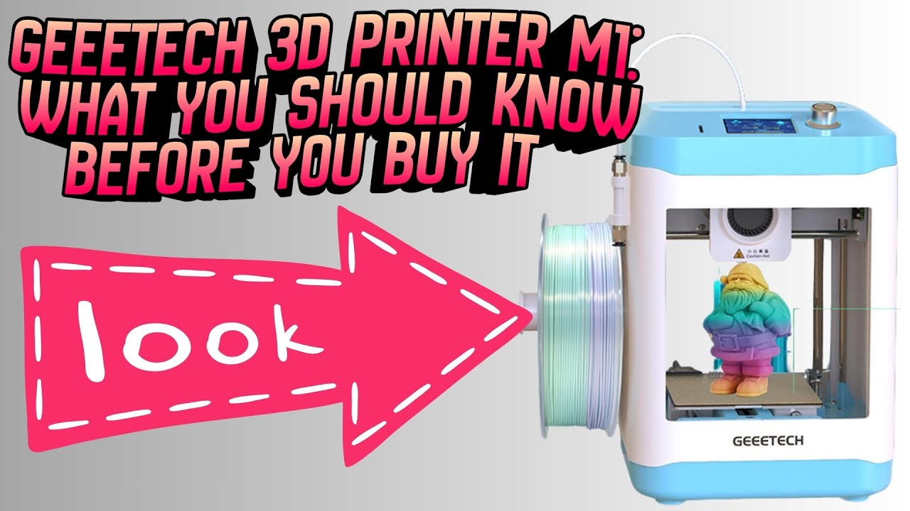 3D-принтер GeeeTech M1: что вам следует знать?