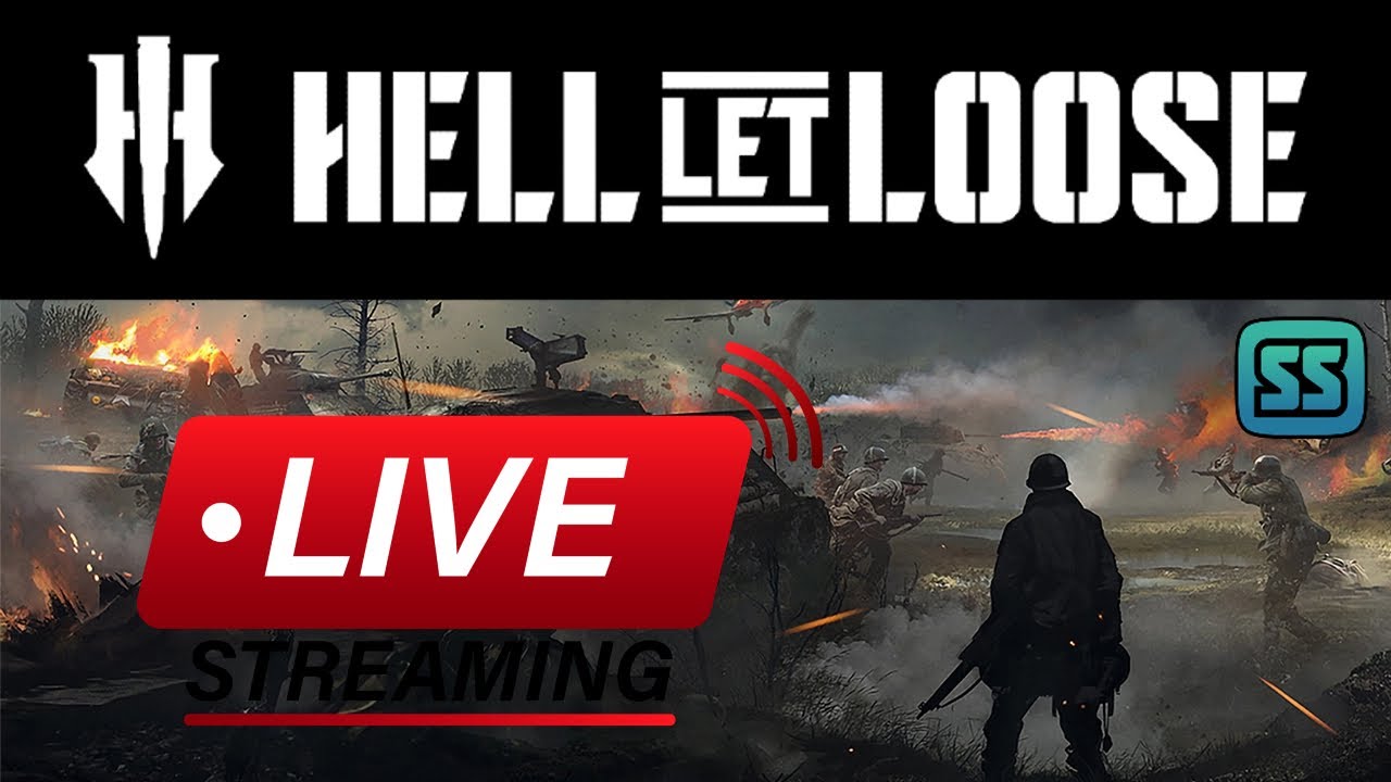 🔴 Live - Hell Let Loose Gameplay - Realistic Tactical Shooter  #hellletloose #hellletloosegameplay