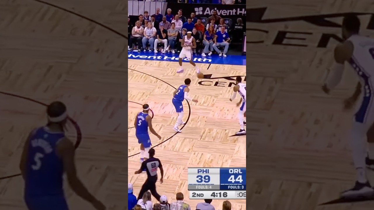 Sixers Ball Movement Lead to Andre Drummond Dunk!!!! 