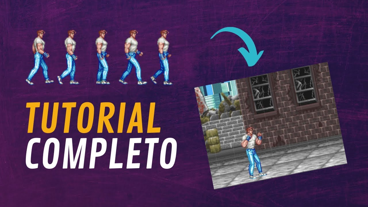 ANIMAÇÕES COM SPRITE SHEETS NO GAMEMAKER STUDIO 2 - TUTORIAL