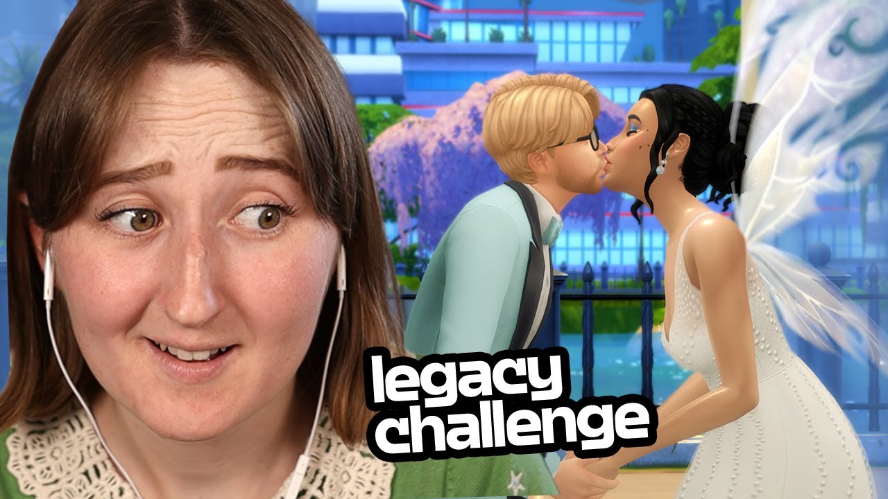 throwing my sims a wedding at a botanical garden | Nightmare Legacy Challenge #99