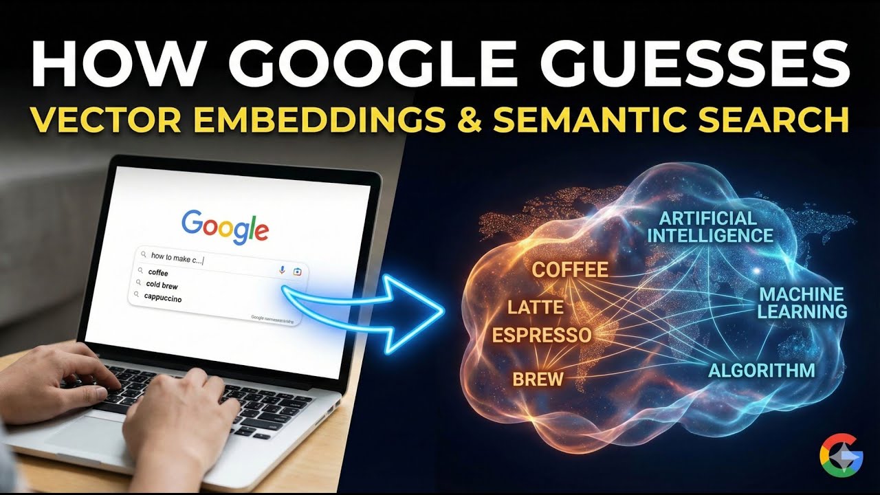 How Google Knows What You Mean: Vector Embeddings Visualized @ClearConceptsWithAi
