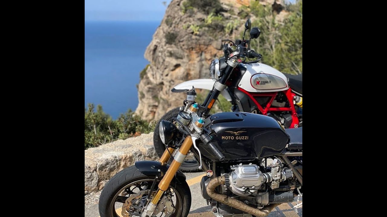 Guzzi Sp 1000 & Ducati Scrambler & Triumph Bonneville &clubs;️🏁@davidjuliabz