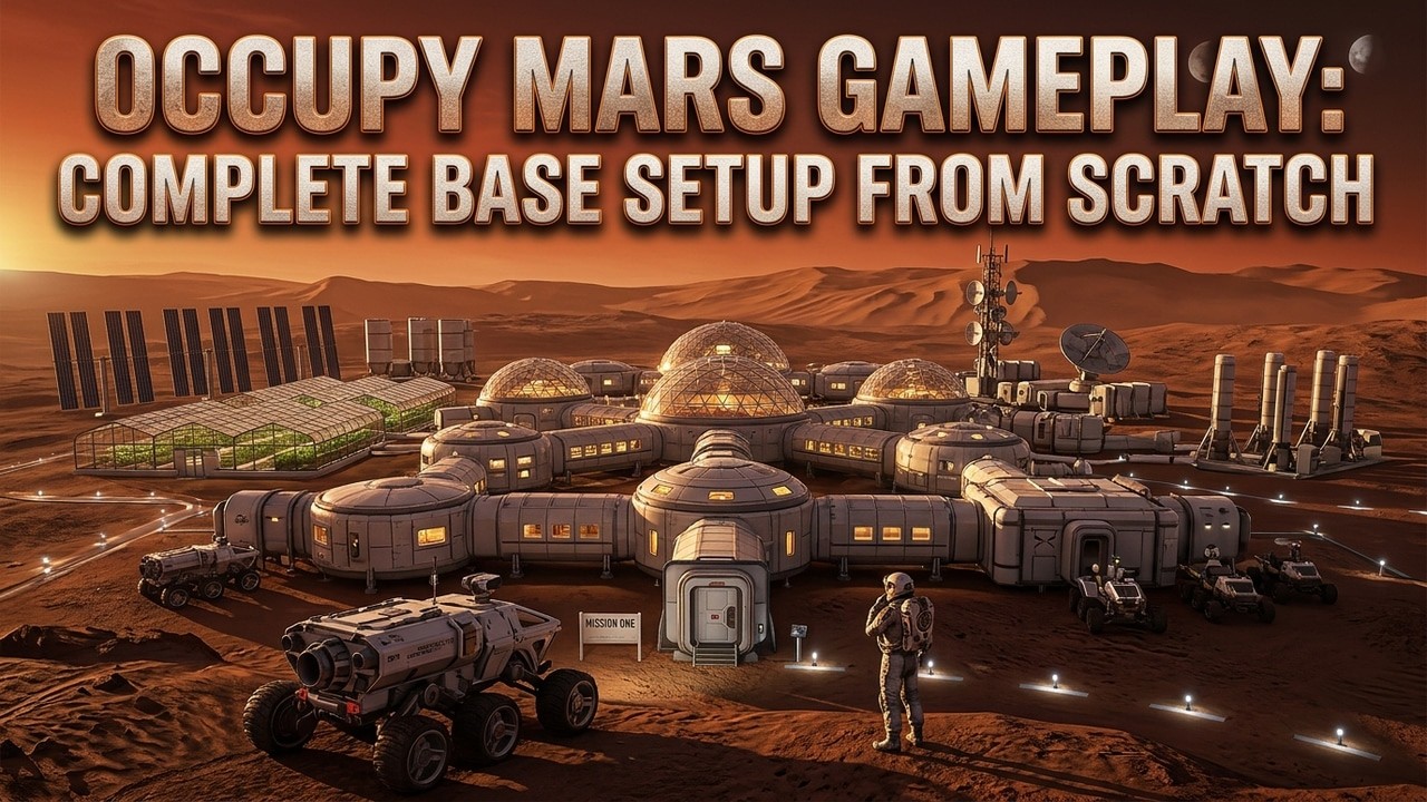Occupy Mars: The Game - Complete First Look
