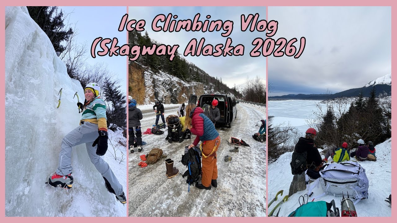 Ice Climbing Vlog ~Vlogs With Victoria~