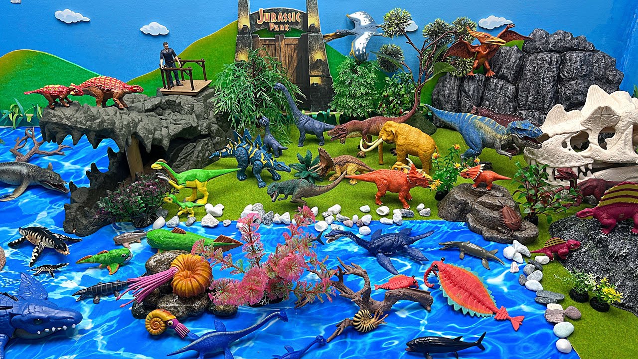 Welcome to the Jurassic Park| DIY Dinosaur WORLD | Tyrannosaurus