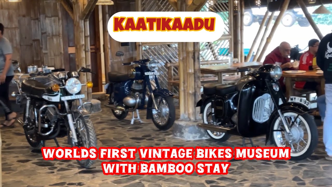 ಎಲ್ಲರ ಸಪೋರ್ಟ್ ಇರಲಿ🙏🏻 Back After Months | Worlds First Vintage Bike Museum With Bamboo Stay