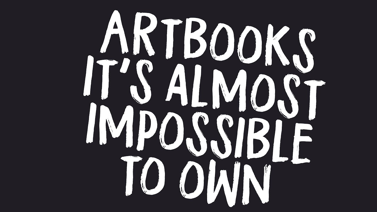 Rare artbooks it's almost impossible to own #artbook #artwork #books
