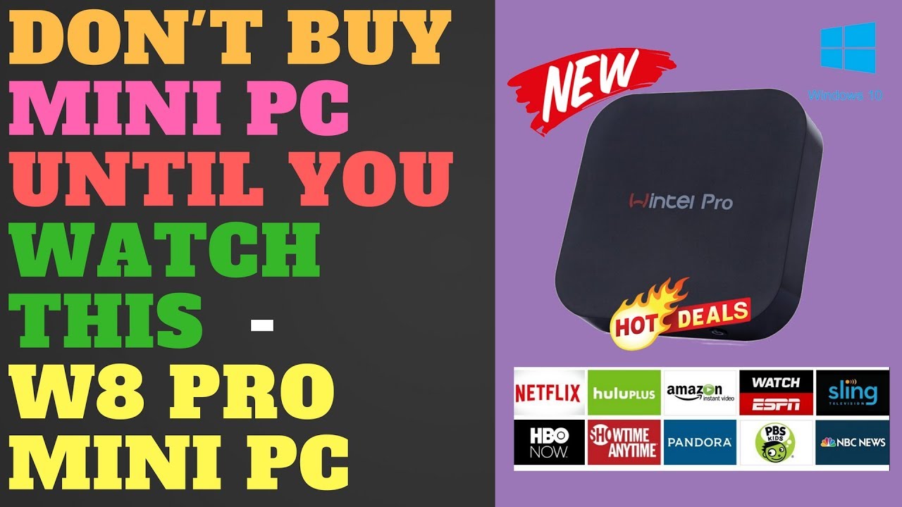 Don't Buy Mini PC Until You Watch This  - W8 Pro Mini PC