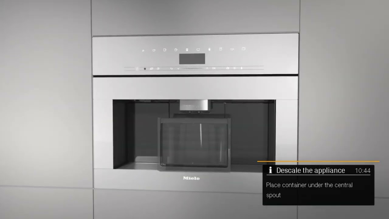 Cara melakukan descaling pada Miele Coffee Machine | How to descaling Miele Coffee Machine