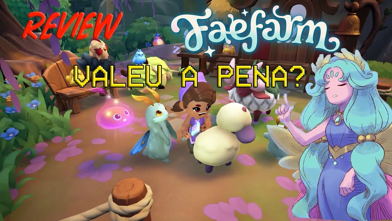 Vale a pena comprar Fae Farm? Review. RPG de fazenda
