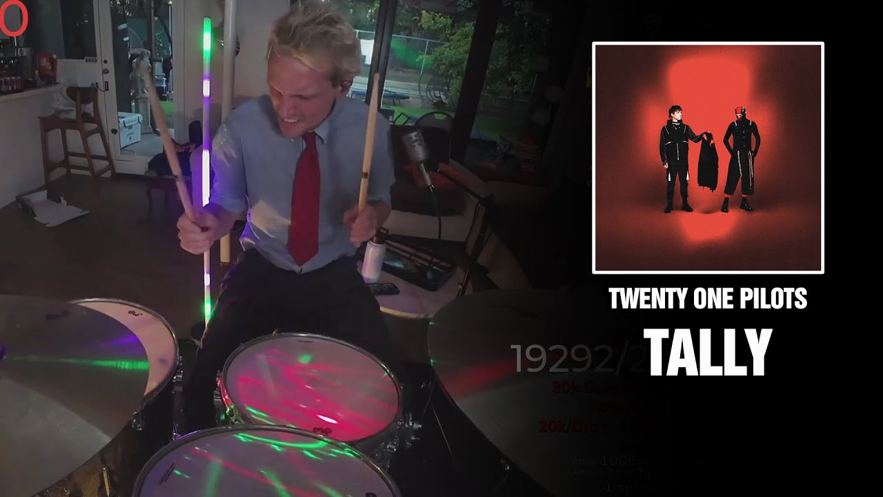 Twenty One Pilots — Tally | Кавер на барабанах [Слышу впервые]