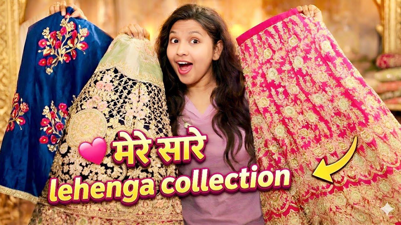 Mera Lehenga Collection 👗 | Wedding & Festive Lehengas + Sabse Favourite Lehenga Reveal 