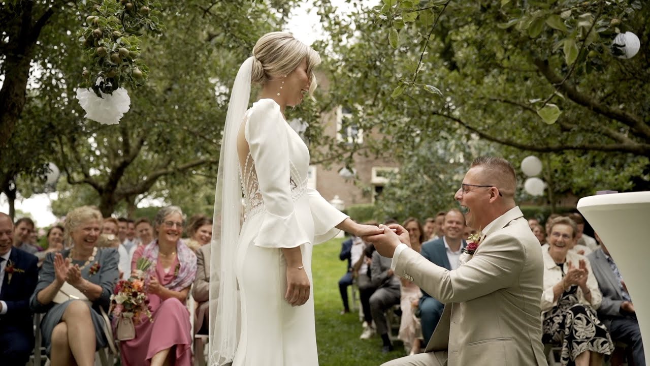 Trouwfilm Freddy & Mathilde I Wil je met me trouwen?