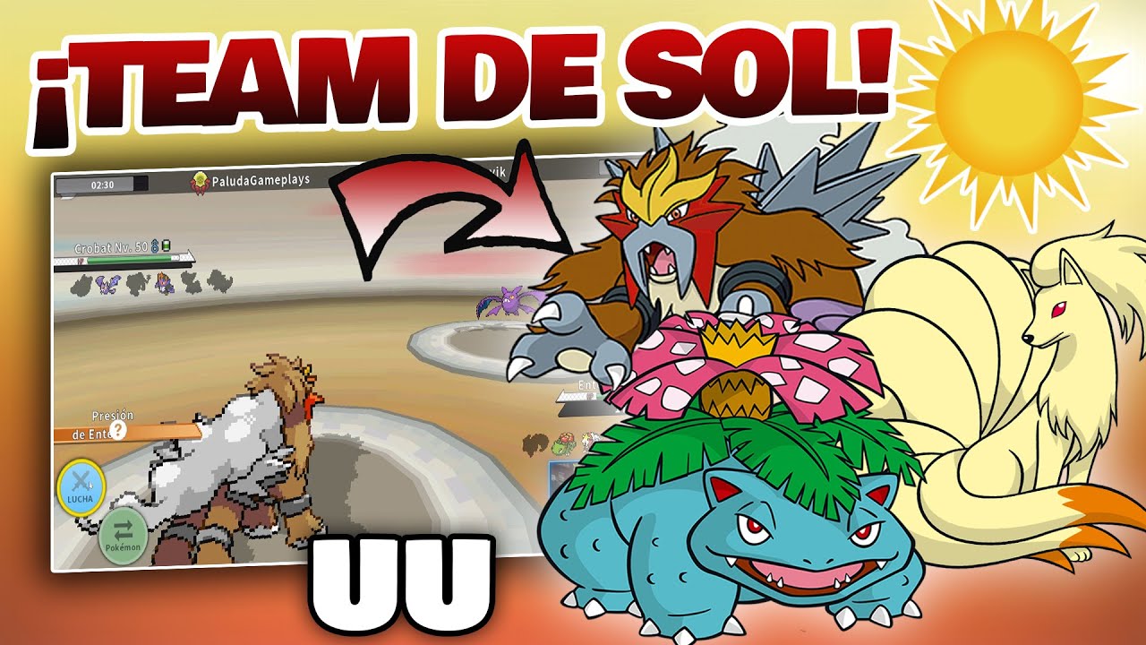 ✅ MI MEJOR EQUIPO de SOL 👉 ¡ÚSALO TÚ MISMO! ☀️ Sunny Team | PokeMMO