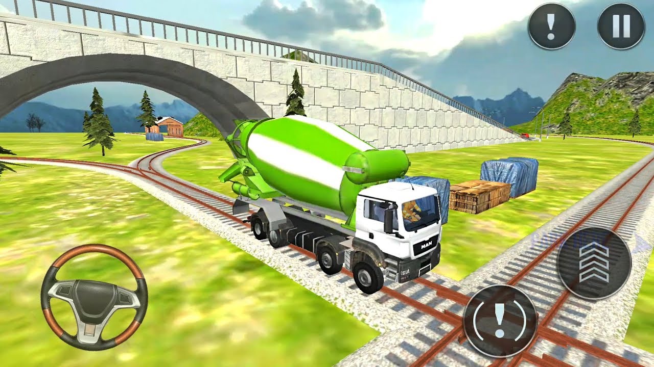 Train Long Bridge Construction Simulator - Railway Building Game - Android Gameplay FHD